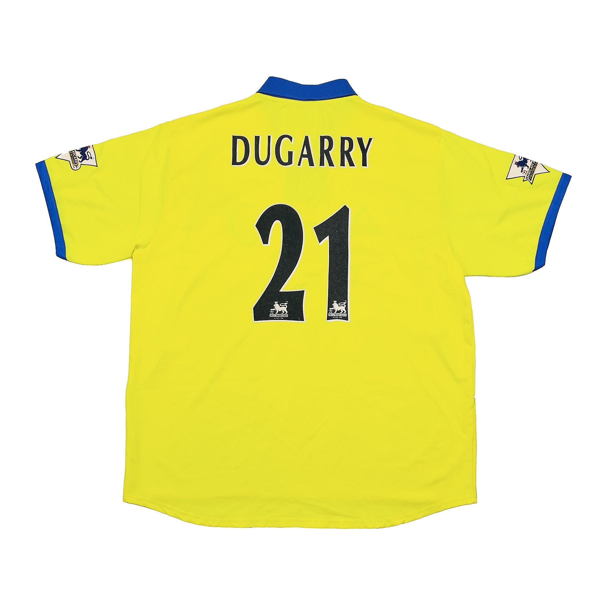 2003-04-birmingham-city-dugarry-21-match-issued-away-shirt-l-le-coq