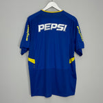 Shop 2003/04 BOCA JUNIORS HOME SHIRT (XL) NIKE, classic football shirts, vintage football shirts & retro soccer jerseys at Cult Kits