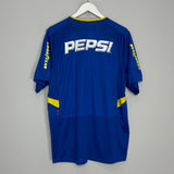 Shop 2003/04 BOCA JUNIORS HOME SHIRT (XL) NIKE, classic football shirts, vintage football shirts & retro soccer jerseys at Cult Kits
