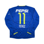 Buy 2003/04 Boca Juniors Tevez 11 Home Shirt L/S (L) Nike ~ Free worldwide shipping ~ Authentic Vintage Football Shirts from Cult Kits