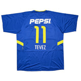 Buy 2003/04 BOCA JUNIORS TEVEZ 11 HOME SHIRT (XL) NIKE ~ Free worldwide shipping available ~ Authentic Vintage Football Shirts from Cult Kits