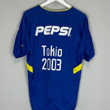 2003/04 BOCA JUNIORS 'TOKYO' HOME SHIRT (M) NIKE - Cult Kits - Medium - Buy Vintage Football Shirts, Authentic Retro Football Shirts For Sale, Classic Football Shirts & Soccer Jersey