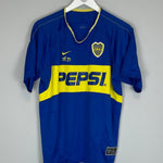 2003/04 BOCA JUNIORS 'TOKYO' HOME SHIRT (M) NIKE - Cult Kits - Medium - Buy Vintage Football Shirts, Authentic Retro Football Shirts For Sale, Classic Football Shirts & Soccer Jersey