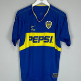 2003/04 BOCA JUNIORS 'TOKYO' HOME SHIRT (M) NIKE - Cult Kits - Medium - Buy Vintage Football Shirts, Authentic Retro Football Shirts For Sale, Classic Football Shirts & Soccer Jersey