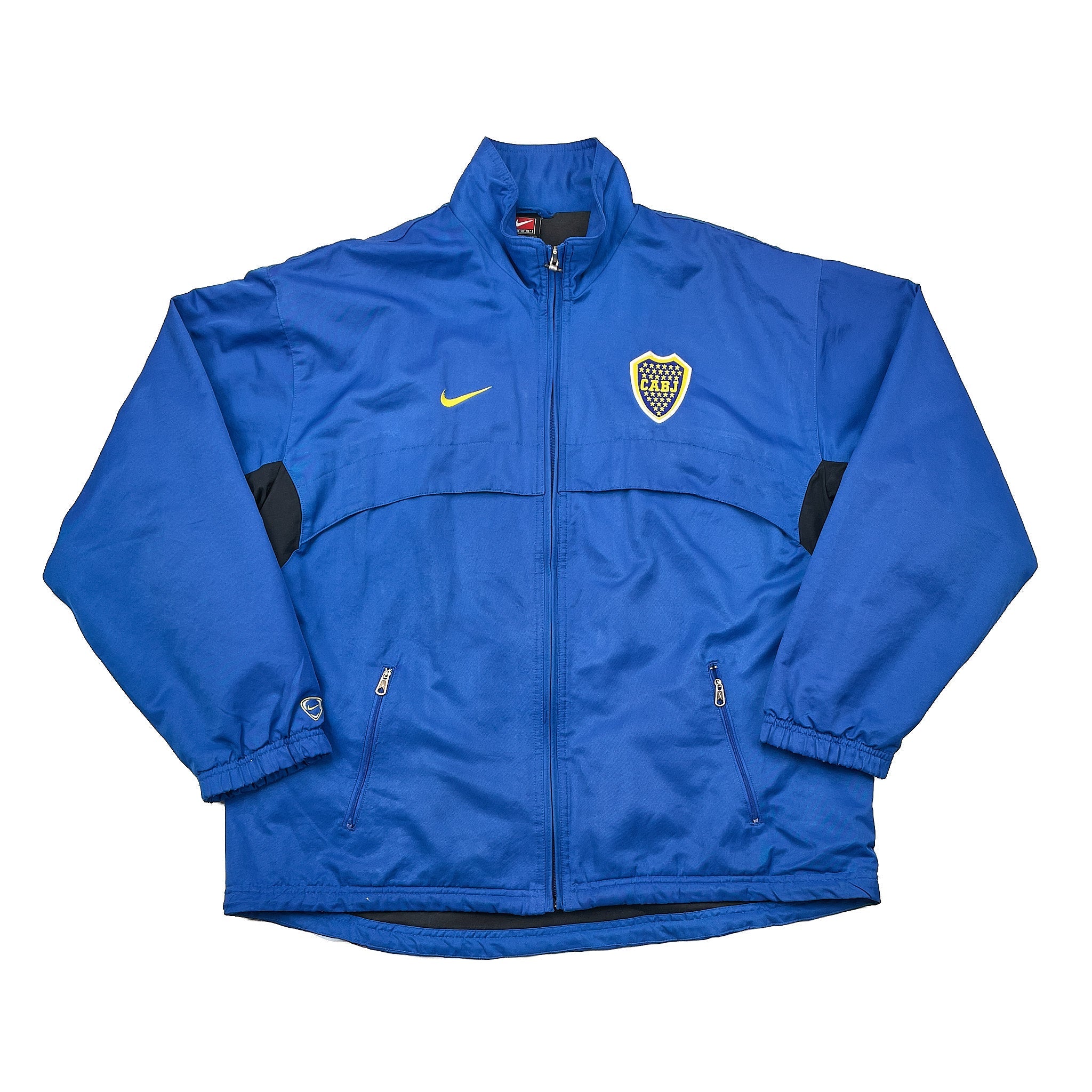 Buy 2003/04 BOCA JUNIORS TRACK JACKET (M) NIKE ~ Free worldwide shipping available ~ Authentic Vintage Football Shirts from Cult Kits