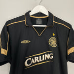 Shop 2003/04 CELTIC LARSSON #7 AWAY SHIRT (M) UMBRO, classic football shirts, vintage football shirts & retro soccer jerseys at Cult Kits