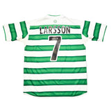 Buy 2003/04 CELTIC LARSSON 7 HOME SHIRT (L) UMBRO ~ Free worldwide shipping available ~ Authentic Vintage Football Shirts from Cult Kits