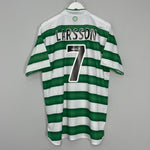 Shop 2003/04 CELTIC LARSSON #7 HOME SHIRT (XL) UMBRO, classic football shirts, vintage football shirts & retro soccer jerseys at Cult Kits