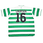 Buy 2003/04 CELTIC LAURSEN 16 *MATCH WORN VS MANCHESTER UNITED* HOME SHIRT (XXL) UMBRO ~ Free worldwide shipping available ~ Authentic Vintage Football Shirts from Cult Kits