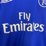 Shop 2003/04 CHELSEA DROGBA #15 HOME SHIRT (XL) UMBRO, classic football shirts, vintage football shirts & retro soccer jerseys at Cult Kits