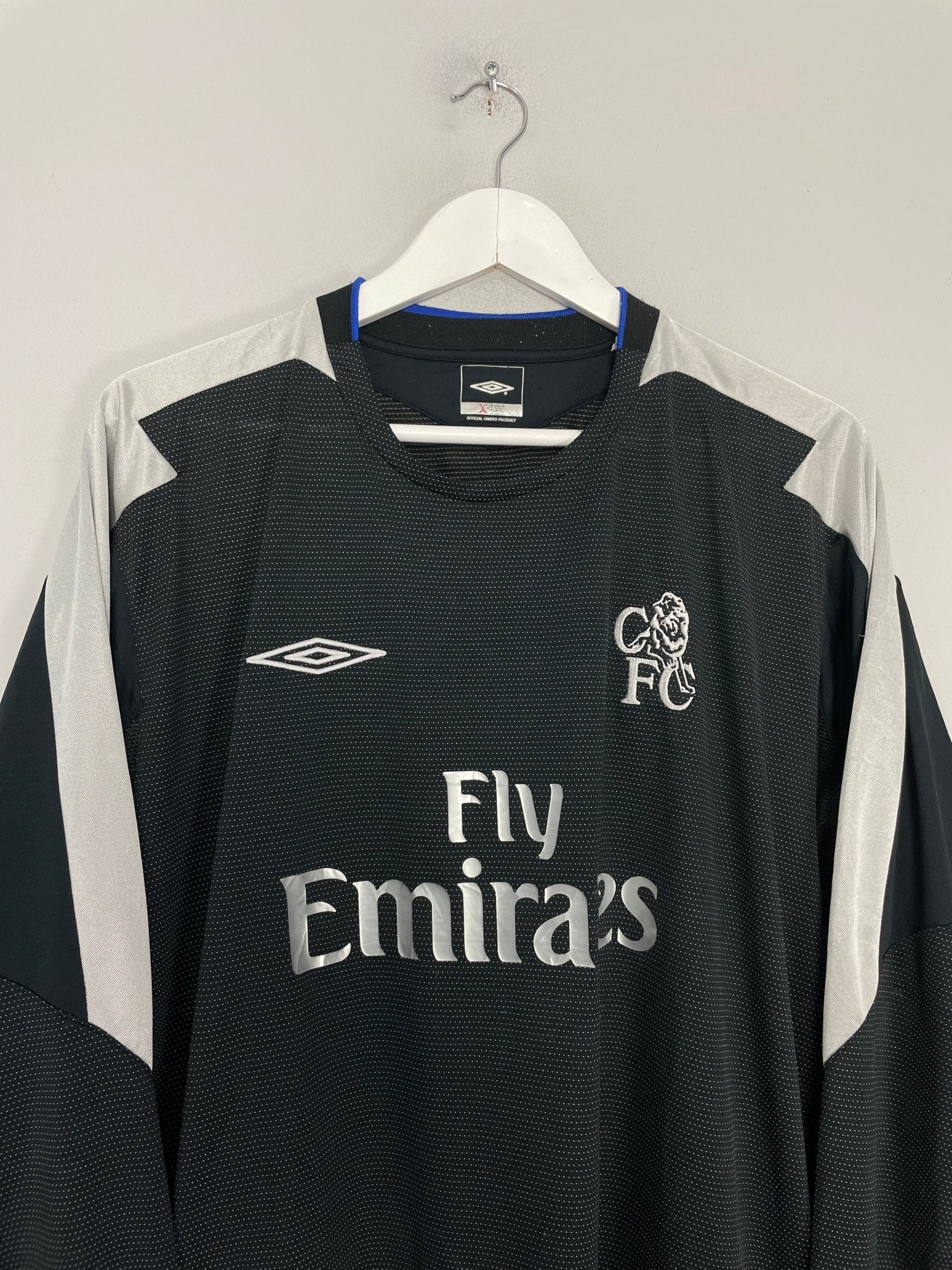 2003/04 CHELSEA DROGBA #15 L/S THIRD SHIRT (XXL) UMBRO – Cult Kits