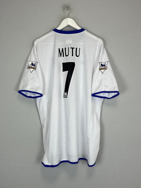 2003/04 CHELSEA MUTU #7 AWAY SHIRT (XXL) UMBRO – Cult Kits