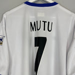 Shop 2003/04 CHELSEA MUTU #7 AWAY SHIRT (XXL) UMBRO, classic football shirts, vintage football shirts & retro soccer jerseys at Cult Kits