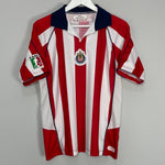 Shop 2003/04 CHIVAS GUADALAJARA HOME SHIRT (S) OM, classic football shirts, vintage football shirts & retro soccer jerseys at Cult Kits