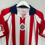 Shop 2003/04 CHIVAS GUADALAJARA HOME SHIRT (S) OM, classic football shirts, vintage football shirts & retro soccer jerseys at Cult Kits