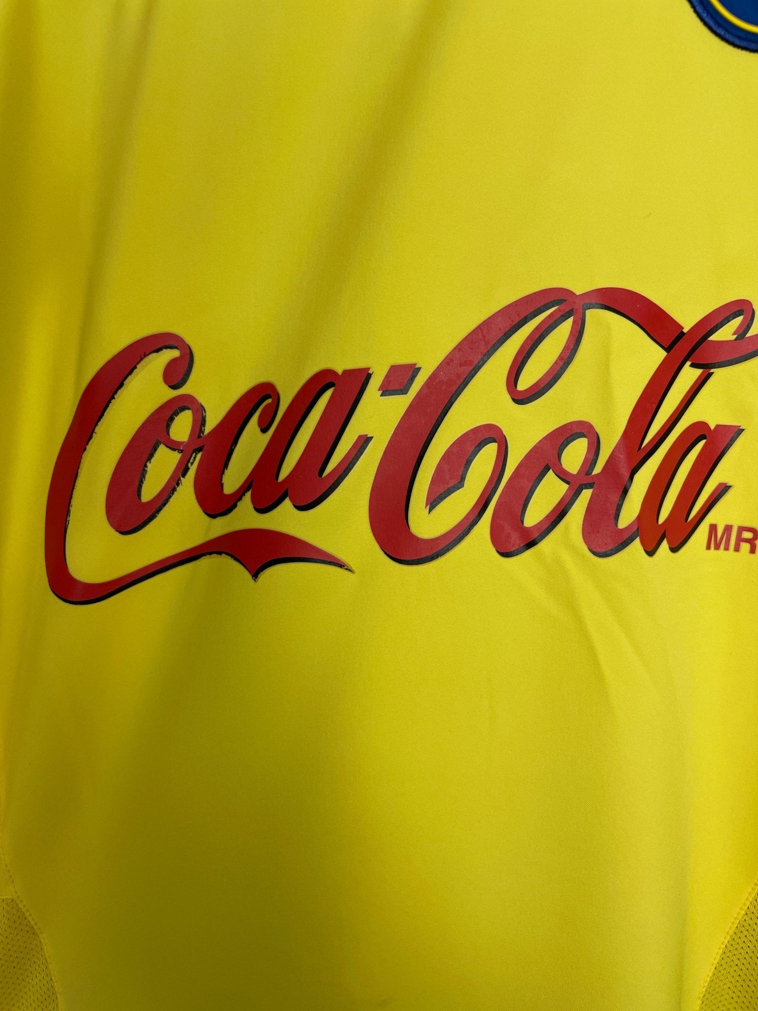 Shop 2003/04 CLUB AMERICA HOME SHIRT (L) NIKE, classic football shirts, vintage football shirts & retro soccer jerseys at Cult Kits