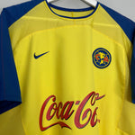 Shop 2003/04 CLUB AMERICA HOME SHIRT (L) NIKE, classic football shirts, vintage football shirts & retro soccer jerseys at Cult Kits