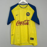 Shop 2003/04 CLUB AMERICA HOME SHIRT (L) NIKE, classic football shirts, vintage football shirts & retro soccer jerseys at Cult Kits