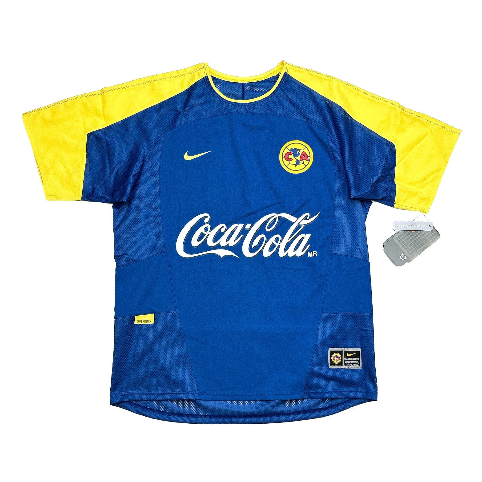 Buy 2003/04 CLUB AMERICA P.PARDO 13 *BNWT* AWAY SHIRT (M) NIKE ~ Free worldwide shipping available ~ Authentic Vintage Football Shirts from Cult Kits