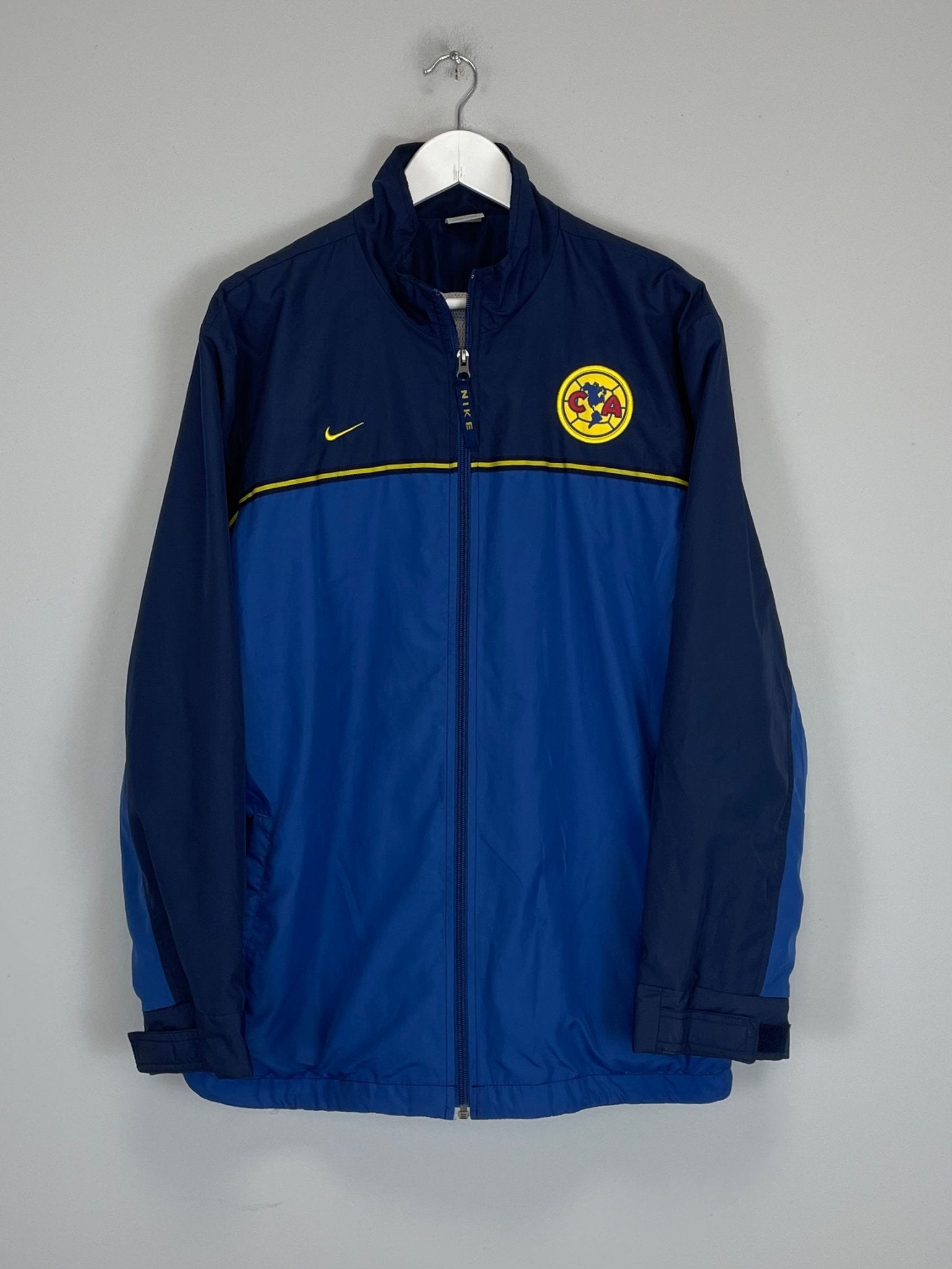 Shop 2003/04 CLUB AMERICA TRACK JACKET (L) NIKE, classic football shirts, vintage football shirts & retro soccer jerseys at Cult Kits