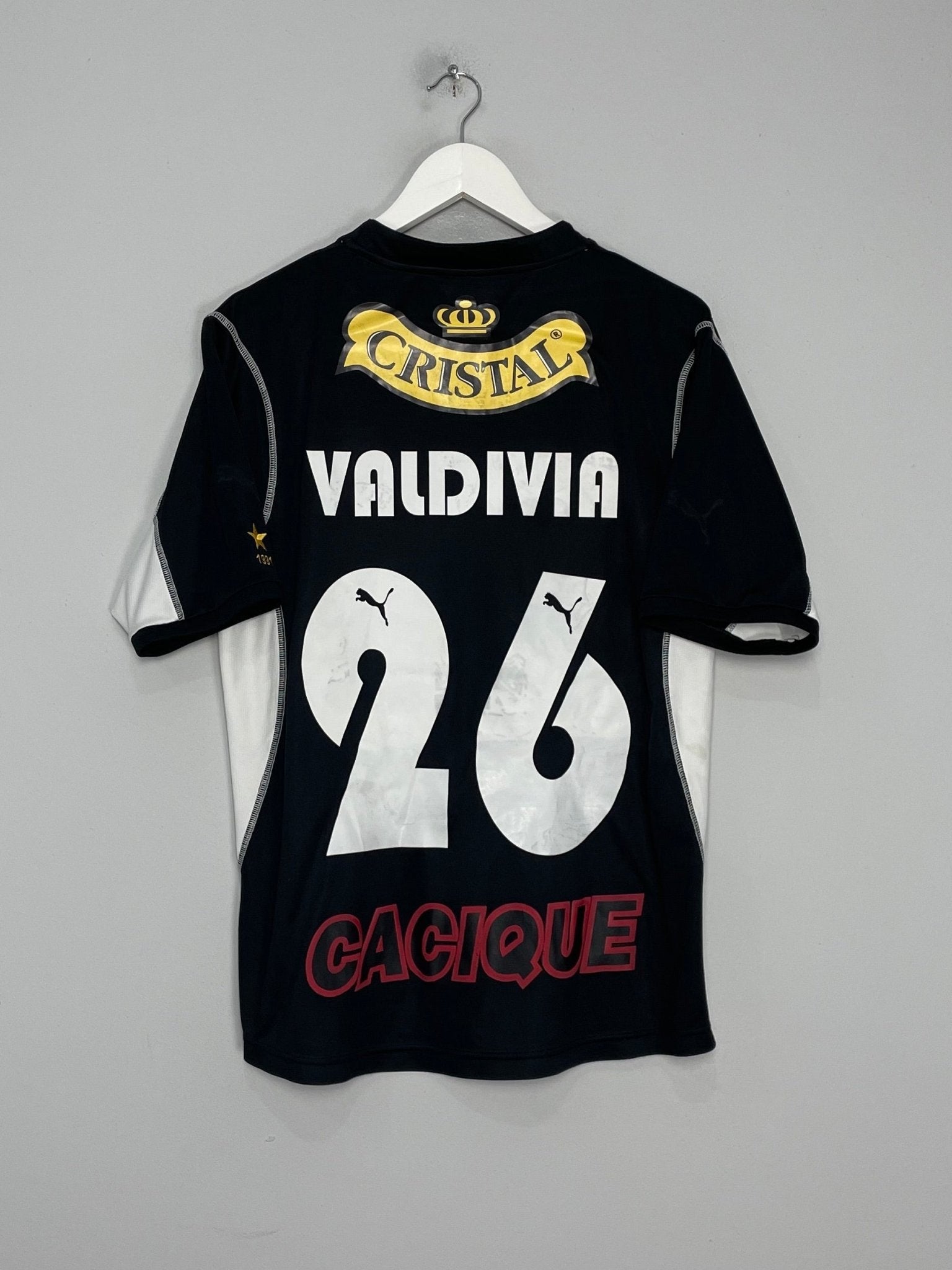 Shop 2003/04 COLO COLO VALDIVIA #26 AWAY SHIRT (L) PUMA, classic football shirts, vintage football shirts & retro soccer jerseys at Cult Kits