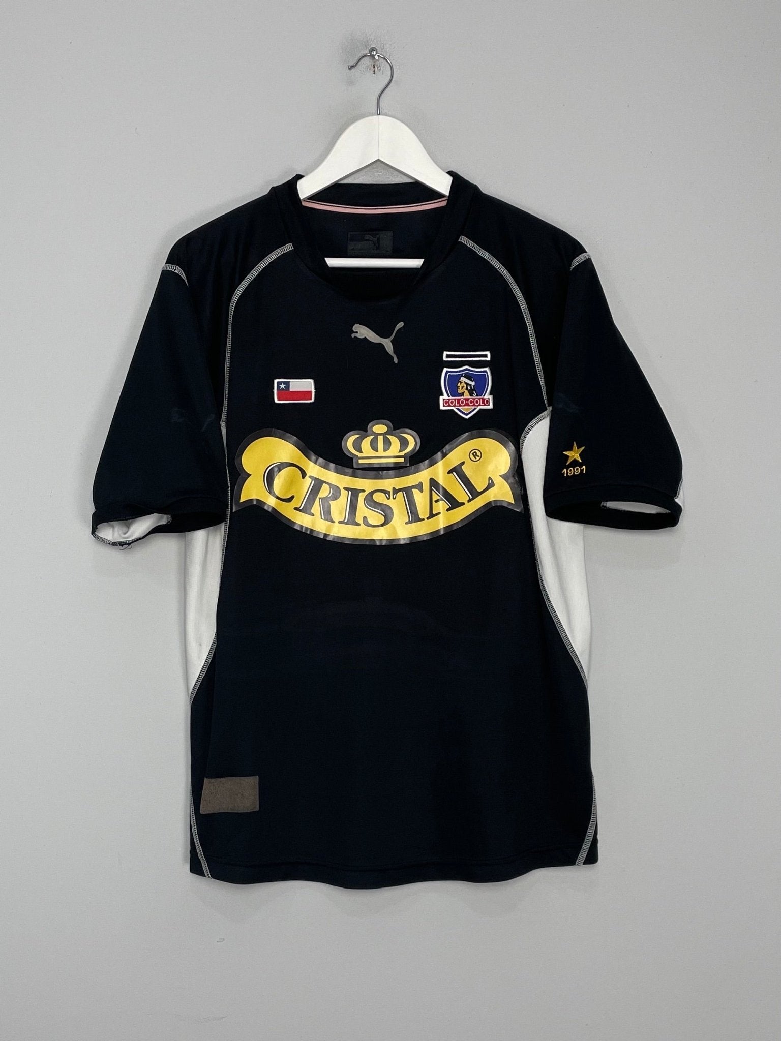 Shop 2003/04 COLO COLO VALDIVIA #26 AWAY SHIRT (L) PUMA, classic football shirts, vintage football shirts & retro soccer jerseys at Cult Kits