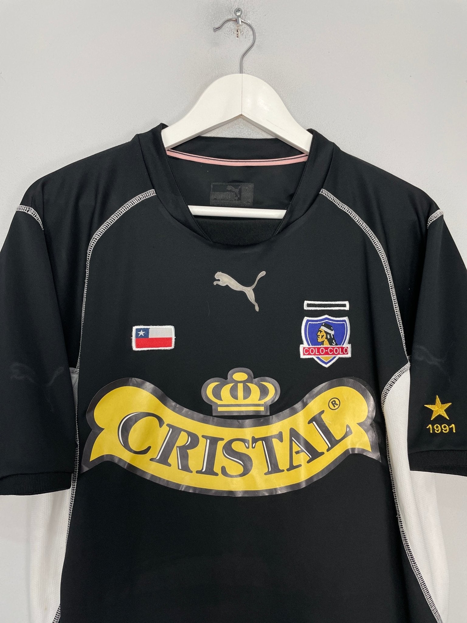 Shop 2003/04 COLO COLO VALDIVIA #26 AWAY SHIRT (L) PUMA, classic football shirts, vintage football shirts & retro soccer jerseys at Cult Kits
