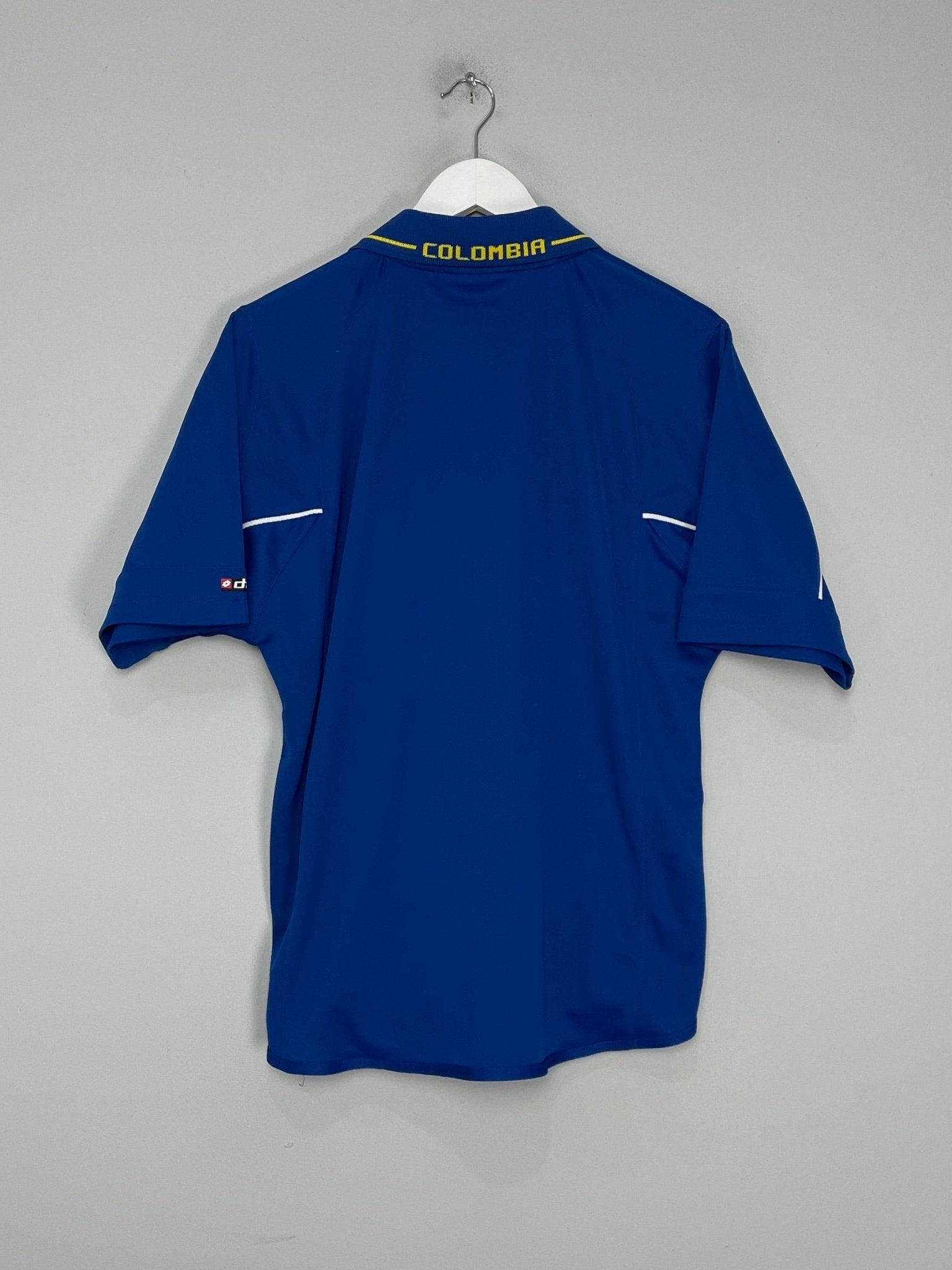 Shop 2003/04 COLOMBIA AWAY SHIRT (M) LOTTO, classic football shirts, vintage football shirts & retro soccer jerseys at Cult Kits
