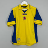 Shop 2003/04 COLOMBIA HOME SHIRT (M) LOTTO, classic football shirts, vintage football shirts & retro soccer jerseys at Cult Kits