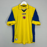 Shop 2003/04 COLOMBIA HOME SHIRT (XL) LOTTO, classic football shirts, vintage football shirts & retro soccer jerseys at Cult Kits