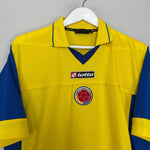 Shop 2003/04 COLOMBIA HOME SHIRT (XL) LOTTO, classic football shirts, vintage football shirts & retro soccer jerseys at Cult Kits