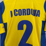 Shop 2003/04 COLOMBIA I.CORDOVA #2 HOME SHIRT (L) LOTTO, classic football shirts, vintage football shirts & retro soccer jerseys at Cult Kits