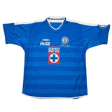 Buy 2003/04 Cruz Azul Home Shirt (XL) Umbro ~ Free worldwide shipping available ~ Authentic Vintage Football Shirts from Cult Kits