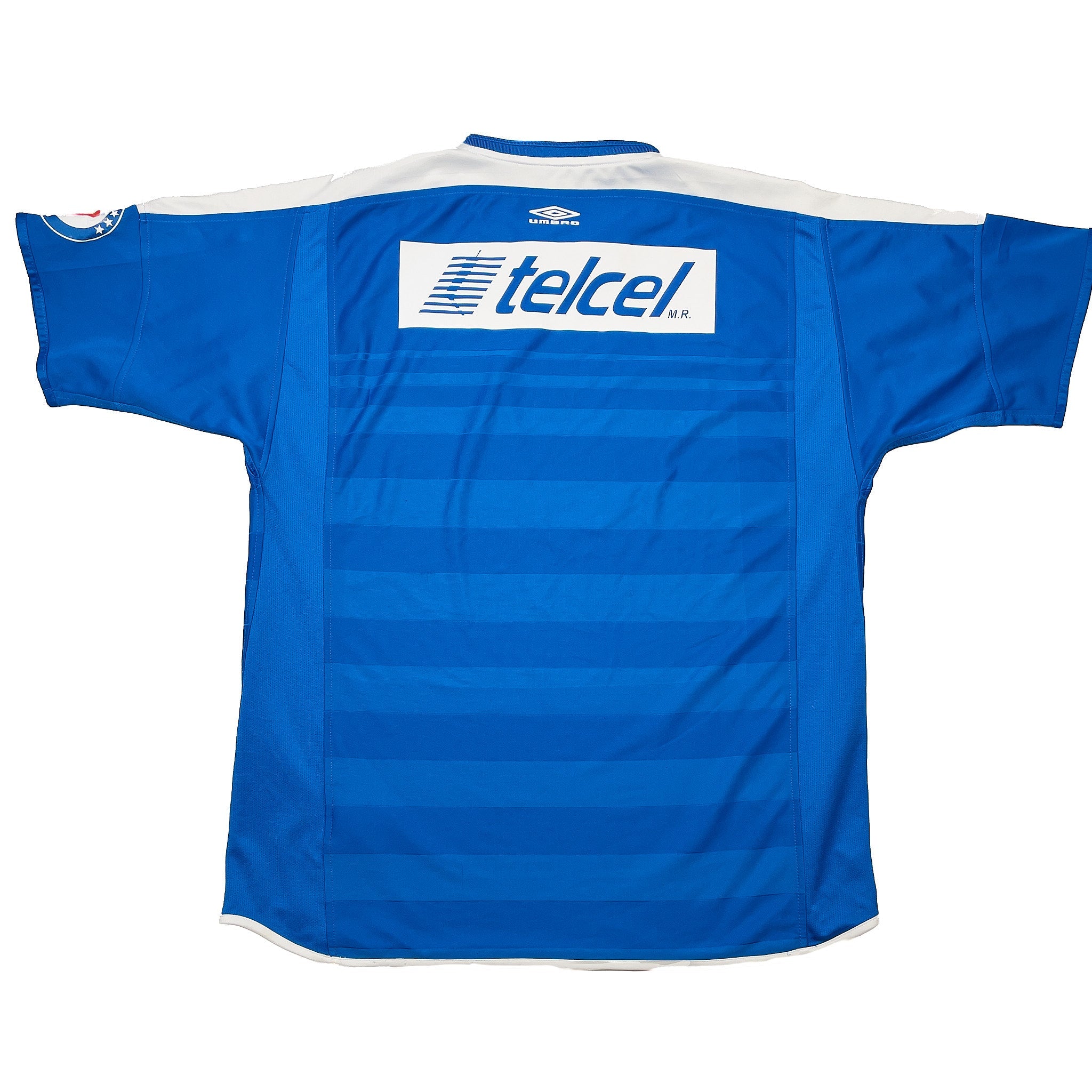 Buy 2003/04 Cruz Azul Home Shirt (XL) Umbro ~ Free worldwide shipping available ~ Authentic Vintage Football Shirts from Cult Kits