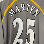 Shop 2003/04 EVERTON MARTYN #25 GK SHIRT (L) PUMA, classic football shirts, vintage football shirts & retro soccer jerseys at Cult Kits