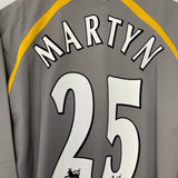 Shop 2003/04 EVERTON MARTYN #25 GK SHIRT (L) PUMA, classic football shirts, vintage football shirts & retro soccer jerseys at Cult Kits
