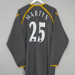 Shop 2003/04 EVERTON MARTYN #25 GK SHIRT (L) PUMA, classic football shirts, vintage football shirts & retro soccer jerseys at Cult Kits