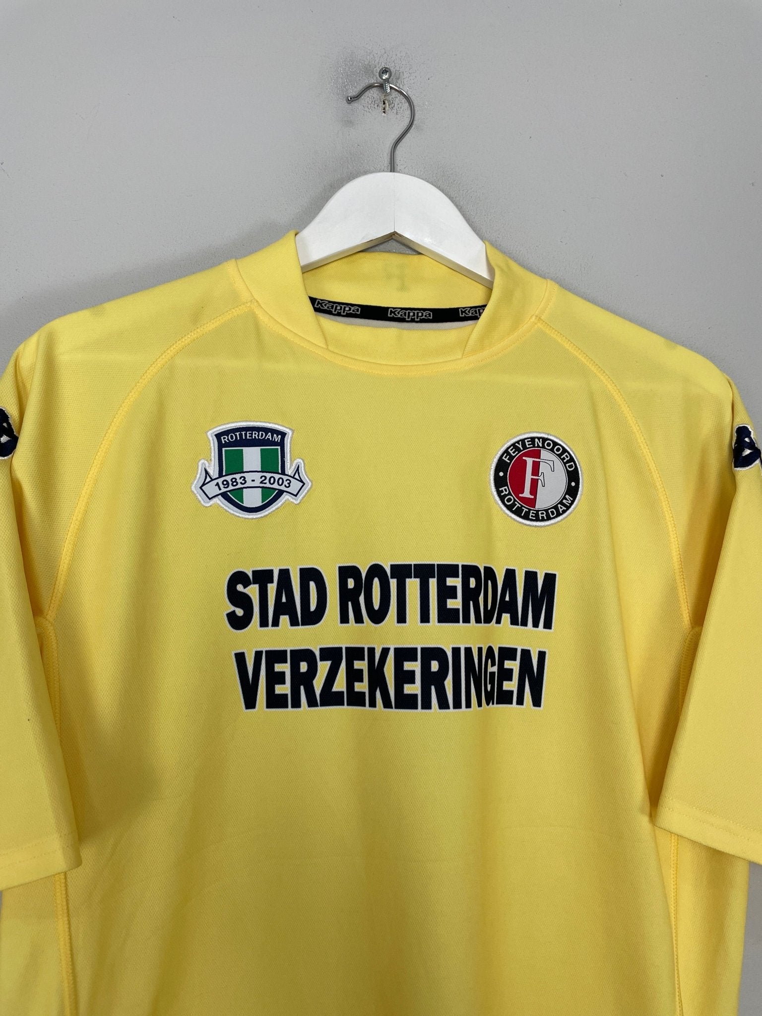 Shop 2003/04 FEYENOORD THIRD SHIRT (L) KAPPA, classic football shirts, vintage football shirts & retro soccer jerseys at Cult Kits