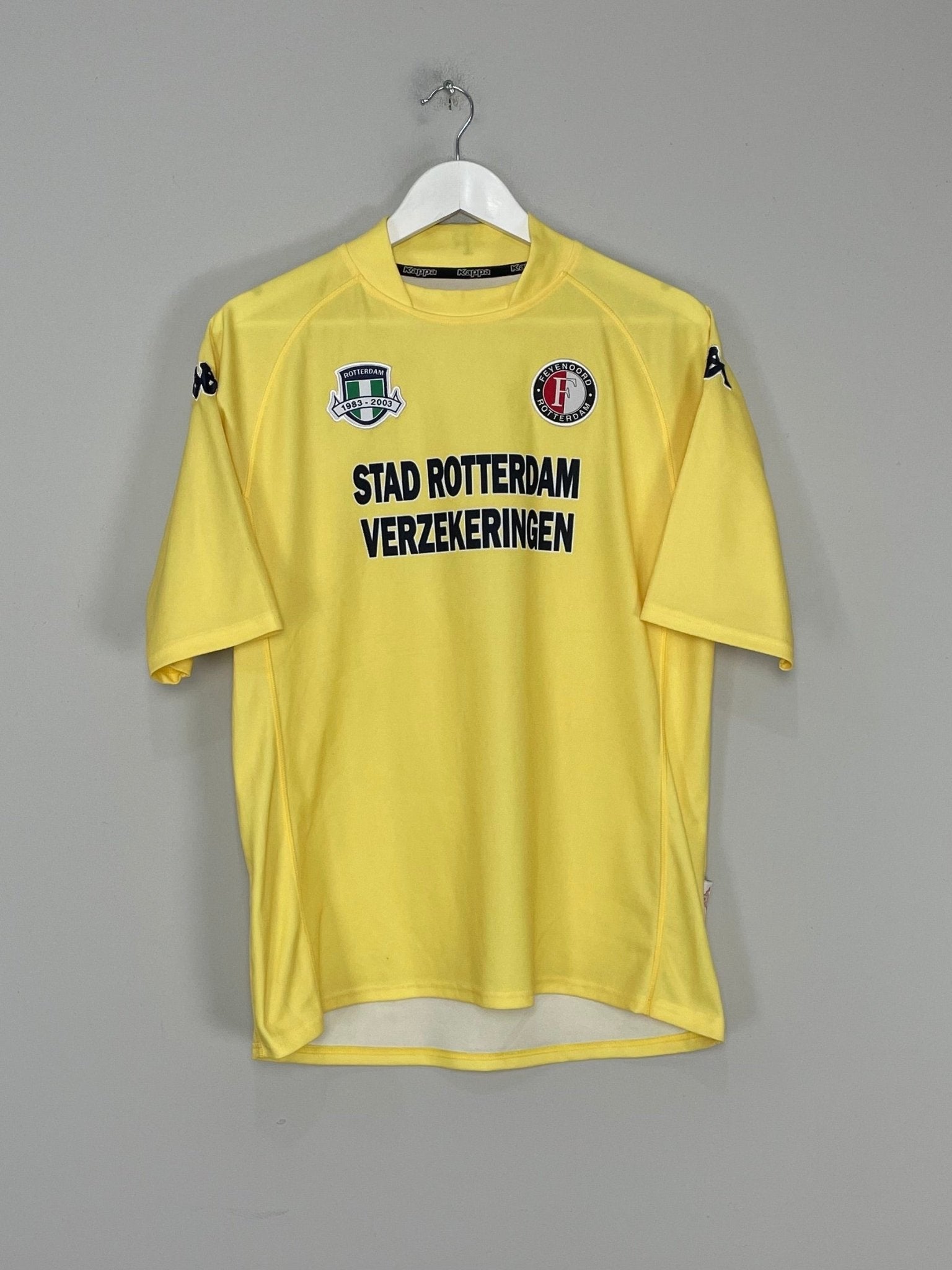 Shop 2003/04 FEYENOORD THIRD SHIRT (L) KAPPA, classic football shirts, vintage football shirts & retro soccer jerseys at Cult Kits
