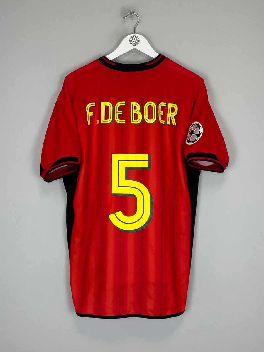 2003/04 GALATASARAY F DE BOER 5 C/L THIRD SHIRT (L) UMBRO - Cult Kits - Large - Buy Vintage Football Shirts, Authentic Retro Football Shirts For Sale, Classic Football Shirts & Soccer Jersey