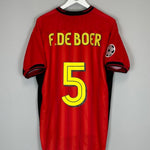 2003/04 GALATASARAY F DE BOER 5 C/L THIRD SHIRT (L) UMBRO - Cult Kits - Large - Buy Vintage Football Shirts, Authentic Retro Football Shirts For Sale, Classic Football Shirts & Soccer Jersey