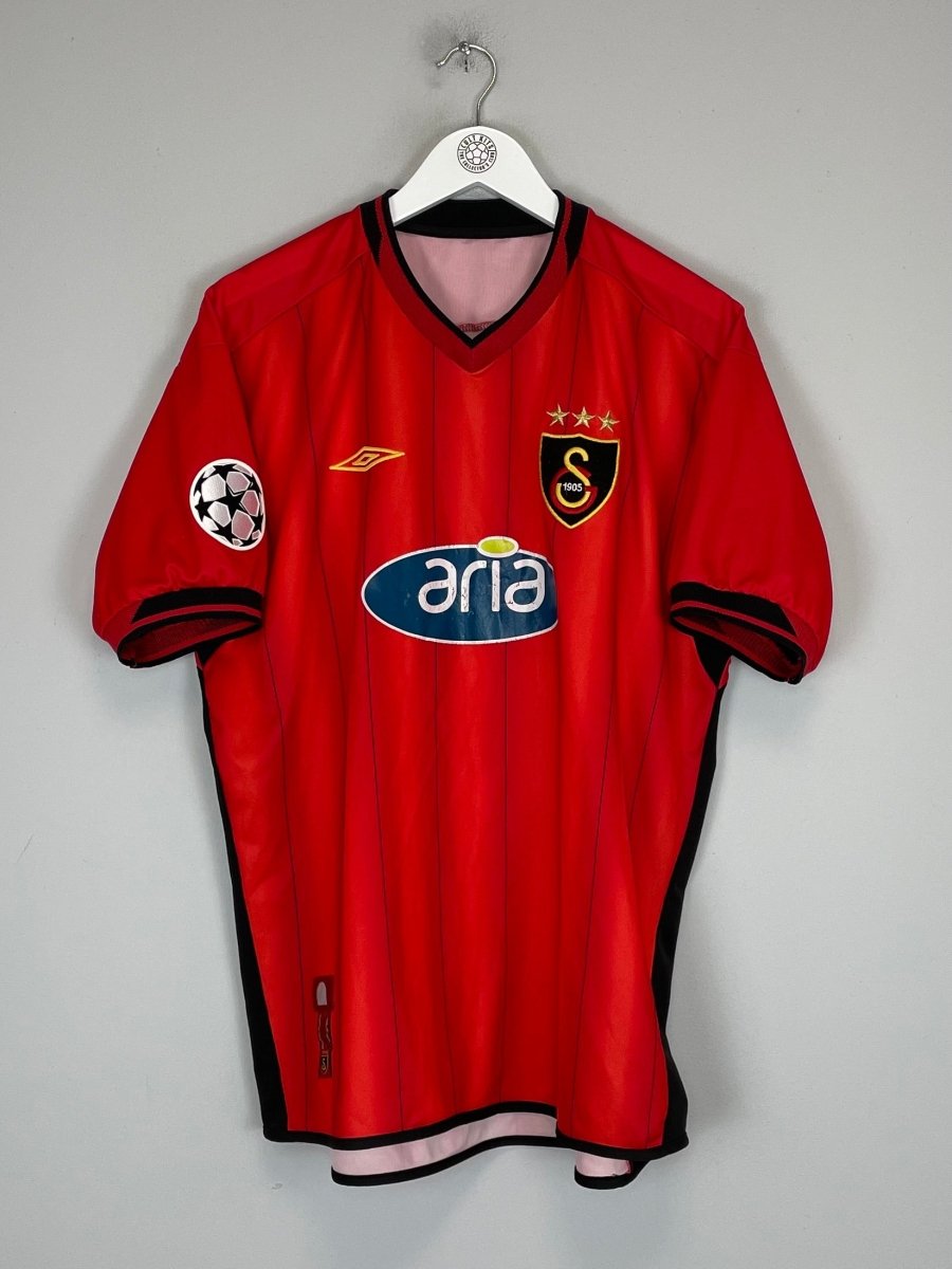 2003/04 GALATASARAY F DE BOER 5 C/L THIRD SHIRT (L) UMBRO - Cult Kits - Large - Buy Vintage Football Shirts, Authentic Retro Football Shirts For Sale, Classic Football Shirts & Soccer Jersey