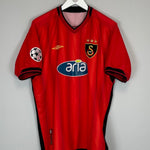 2003/04 GALATASARAY F DE BOER 5 C/L THIRD SHIRT (L) UMBRO - Cult Kits - Large - Buy Vintage Football Shirts, Authentic Retro Football Shirts For Sale, Classic Football Shirts & Soccer Jersey
