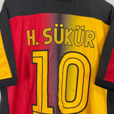 Shop 2003/04 GALATASARAY H.SUKER #10 HOME SHIRT (XL) UMBRO, classic football shirts, vintage football shirts & retro soccer jerseys at Cult Kits