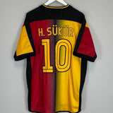 Shop 2003/04 GALATASARAY H.SUKER #10 HOME SHIRT (XL) UMBRO, classic football shirts, vintage football shirts & retro soccer jerseys at Cult Kits