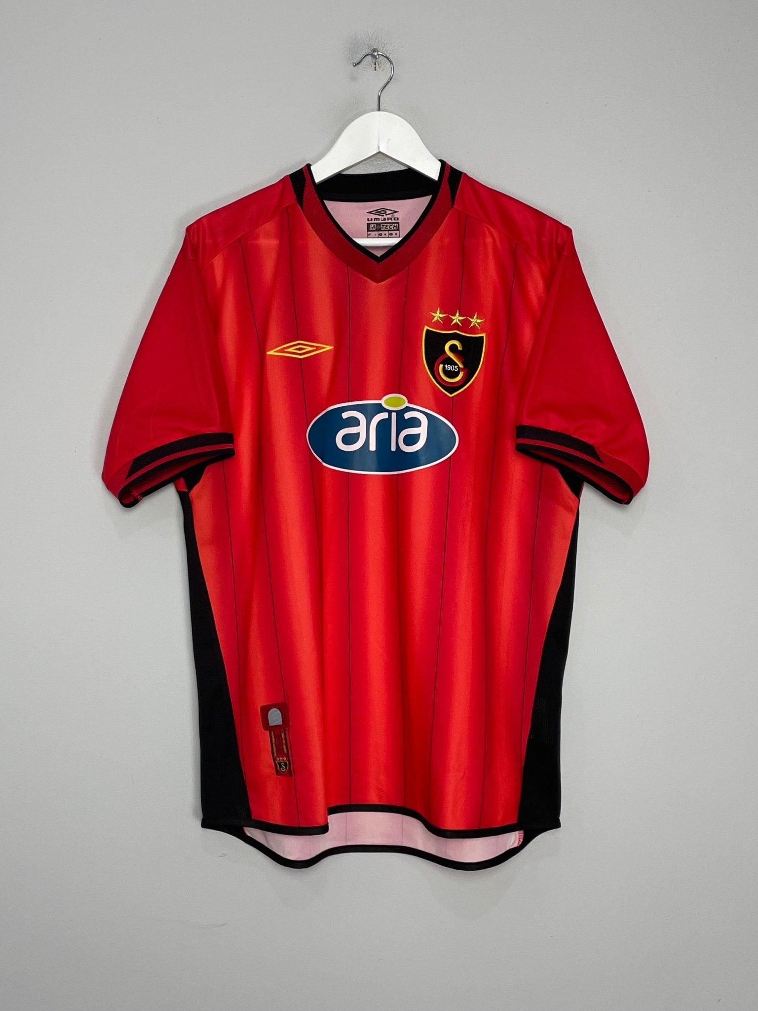 Shop 2003/04 GALATASARAY THIRD SHIRT (M) UMBRO, classic football shirts, vintage football shirts & retro soccer jerseys at Cult Kits
