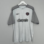 Shop 2003/04 HEARTS AWAY SHIRT (M) REEBOK, classic football shirts, vintage football shirts & retro soccer jerseys at Cult Kits