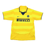 Buy 2003/04 Inter Milan Adriano 10 Away Shirt (L) Nike ~ Free worldwide shipping ~ Authentic Vintage Football Shirts from Cult Kits