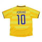 Buy 2003/04 Inter Milan Adriano 10 Away Shirt (L) Nike ~ Free worldwide shipping ~ Authentic Vintage Football Shirts from Cult Kits
