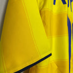 Shop 2003/04 INTER MILAN ADRIANO #10 AWAY SHIRT (M) NIKE, classic football shirts, vintage football shirts & retro soccer jerseys at Cult Kits